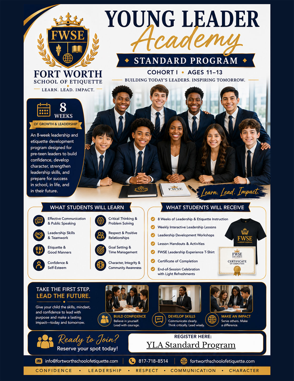 YLA Standard Program 11-13